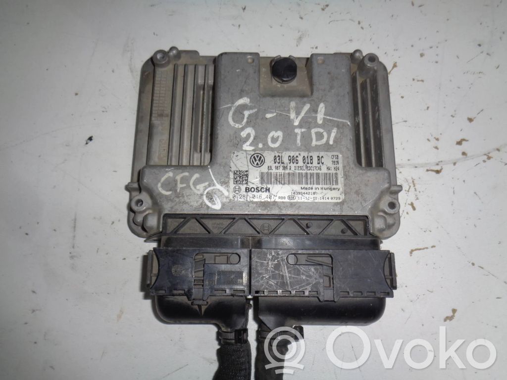Volkswagen Golf VI Unitate/modul de control motor 