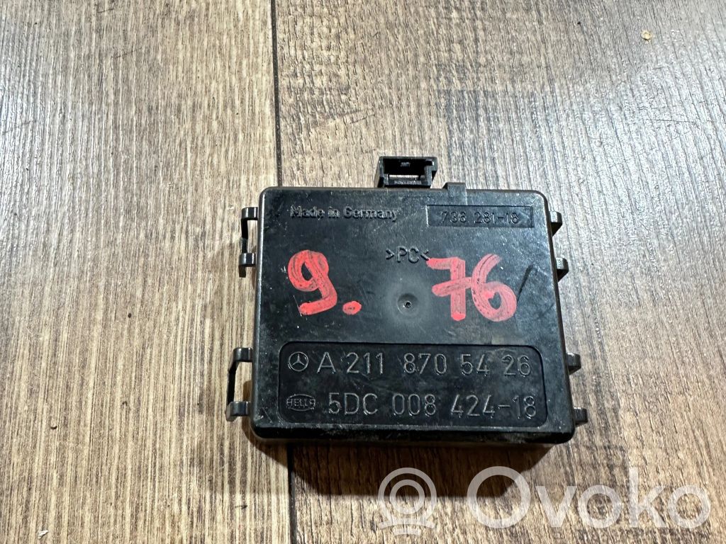 Mercedes-Benz E W211 Sensor de lluvia 
