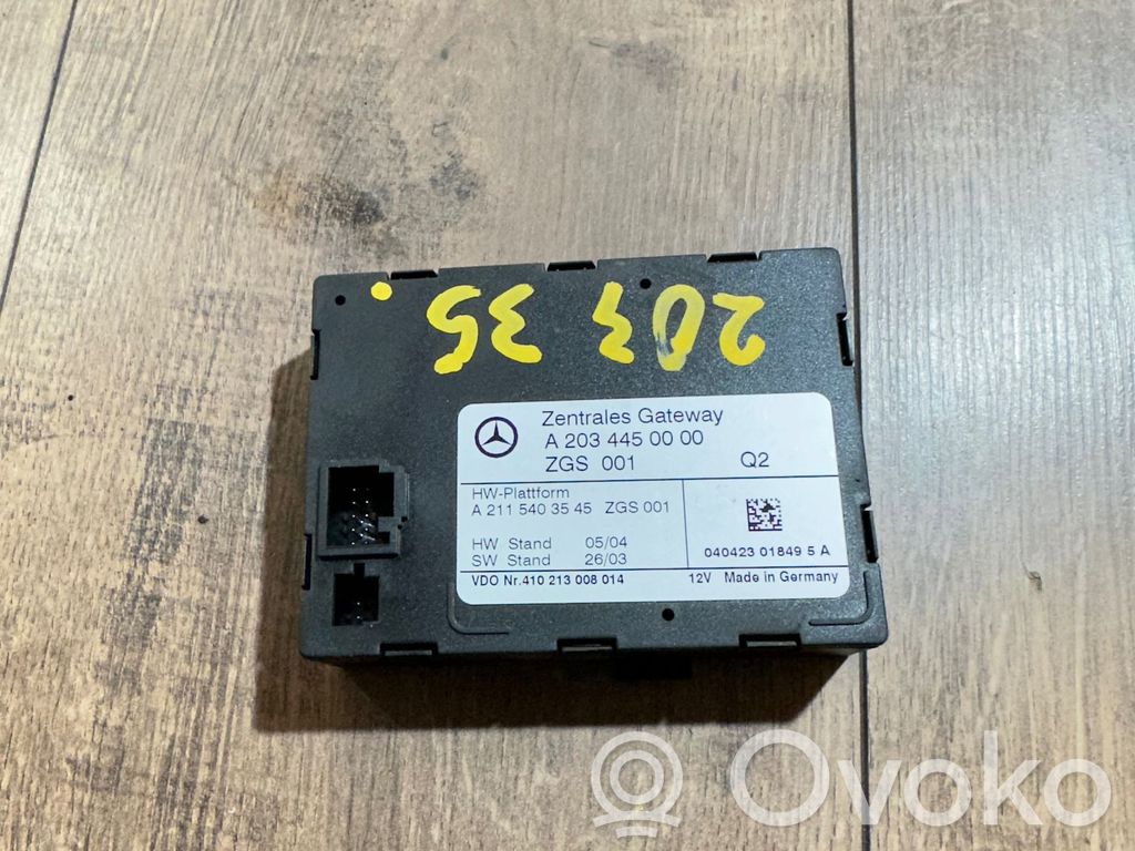 Mercedes-Benz C W203 Modul control gateway 