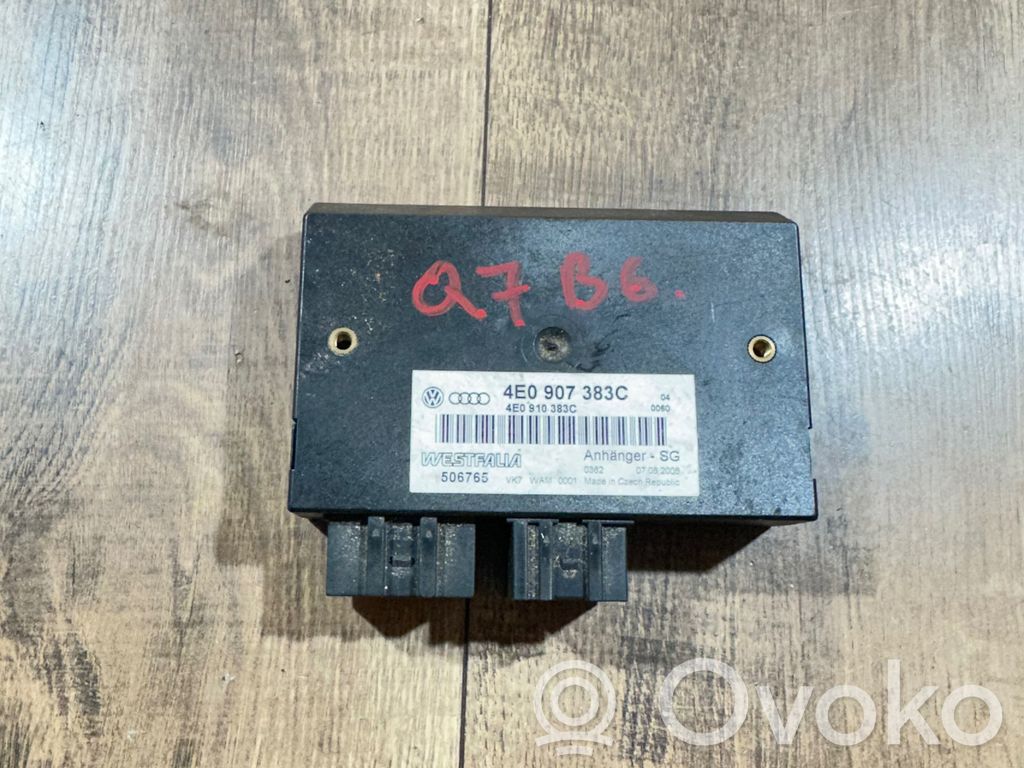 Tow bar trailer control unit/module   4E0907383C,4E0910383C,506765