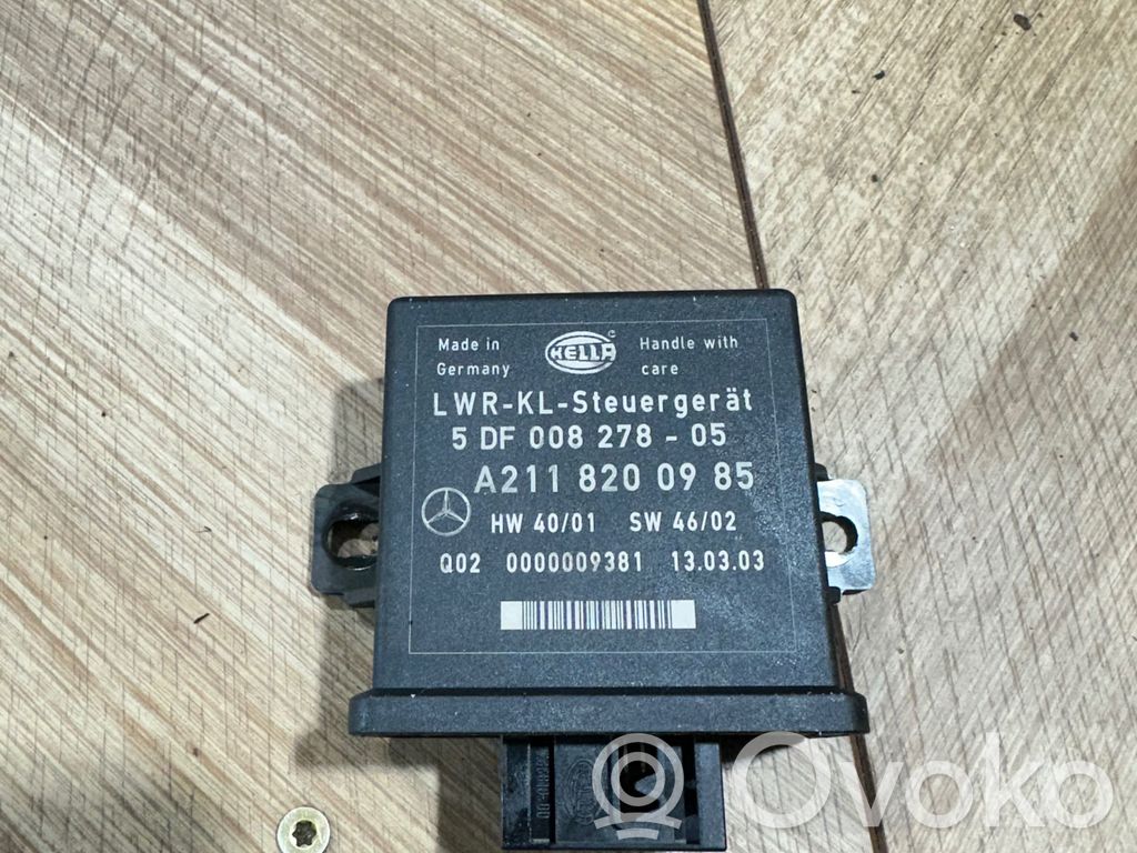 Module d'éclairage LCM   5DF00827805,A2118200985