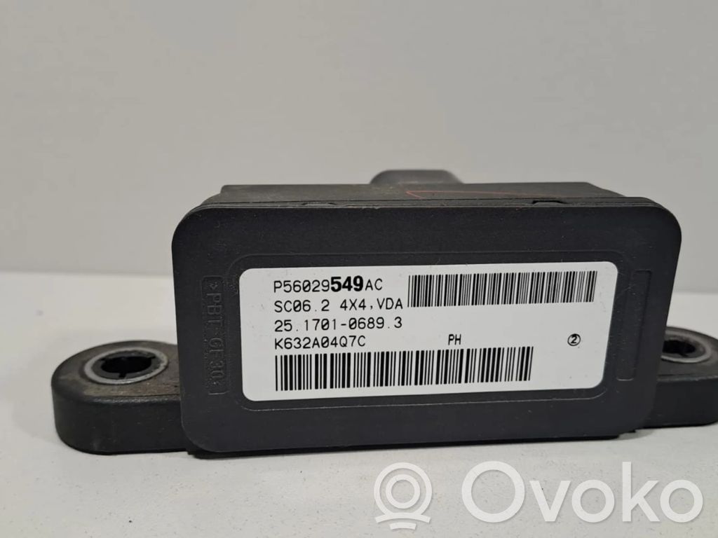 Lancia Thema ESP acceleration yaw rate sensor 