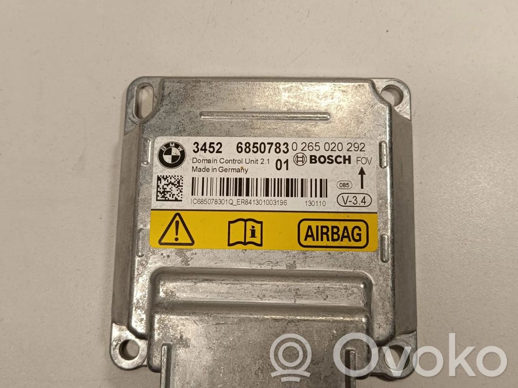 BMW 5 F10 F11 Airbag control unit/module 