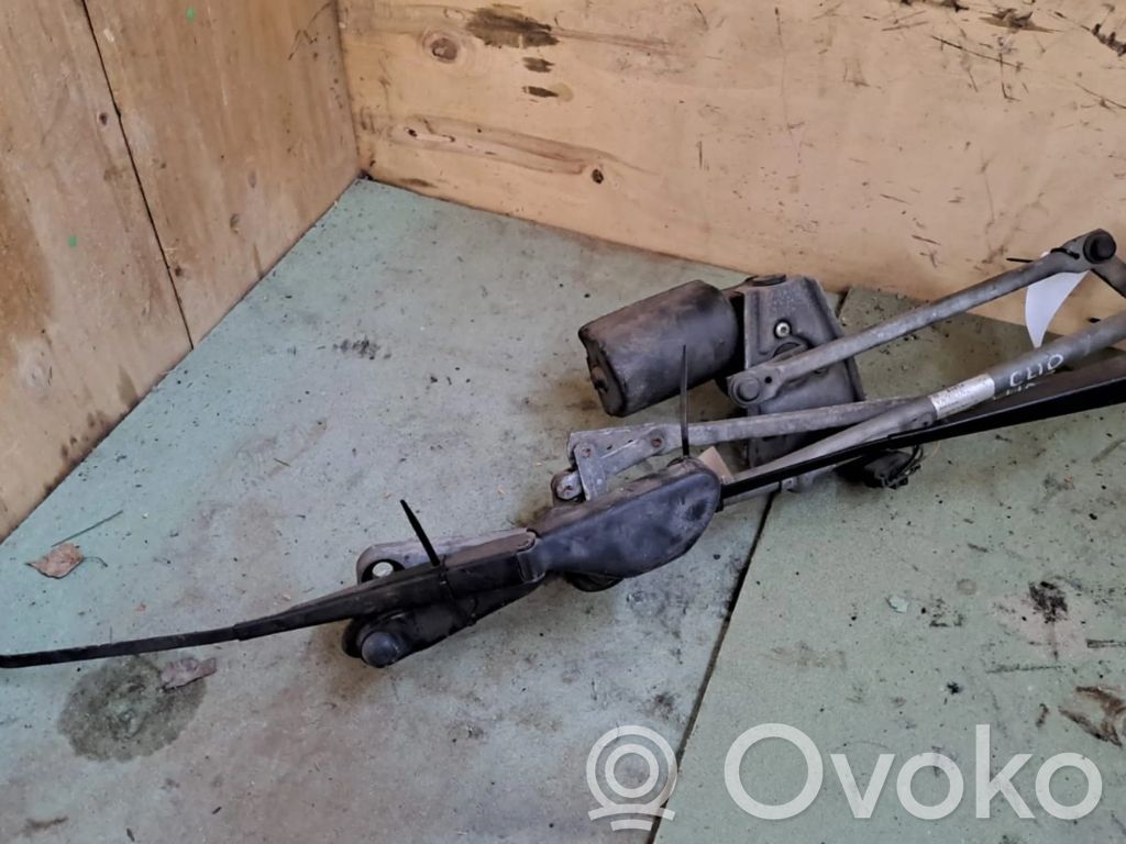 Renault Clio II Mechanizm i silniczek wycieraczek szyby przedniej / czołowej 