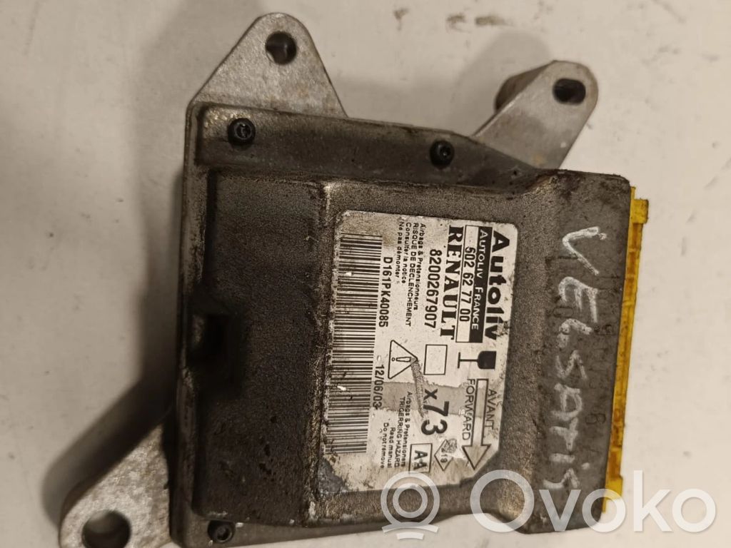 Renault Vel Satis Airbag control unit/module 