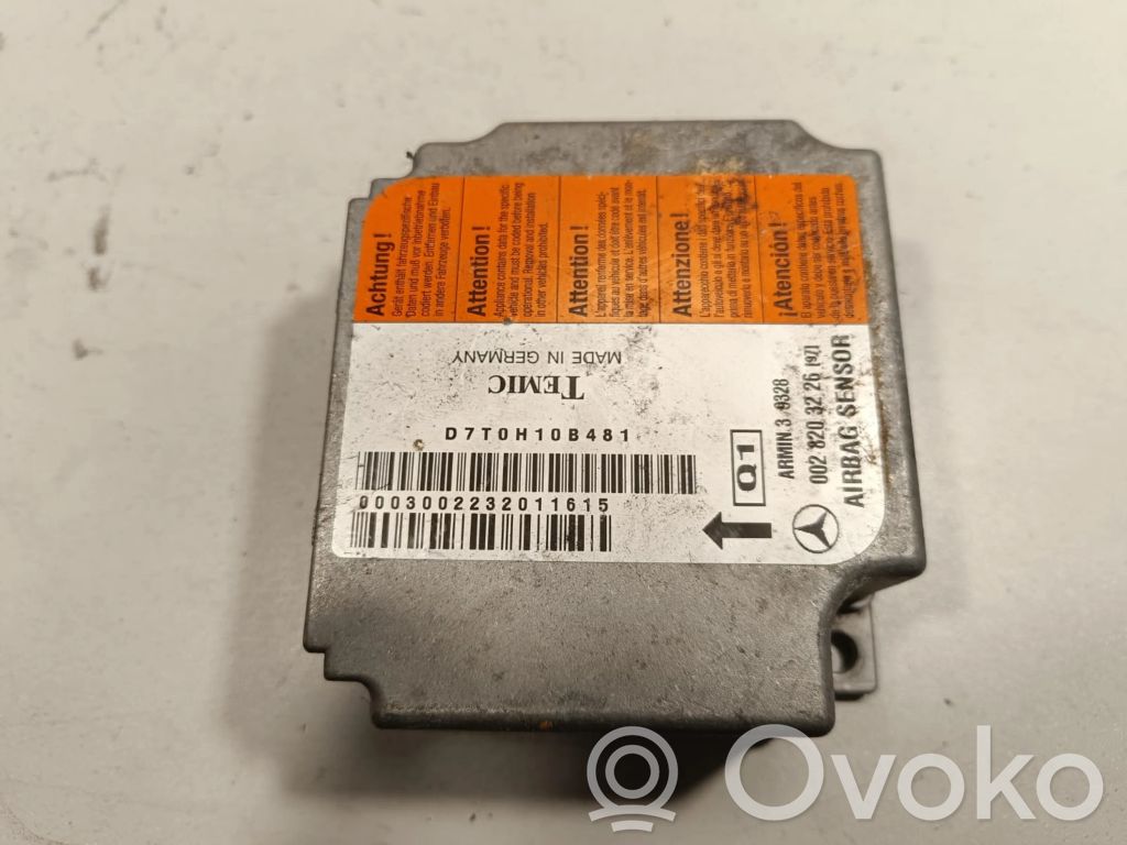 Mercedes-Benz E W210 Airbag control unit/module 