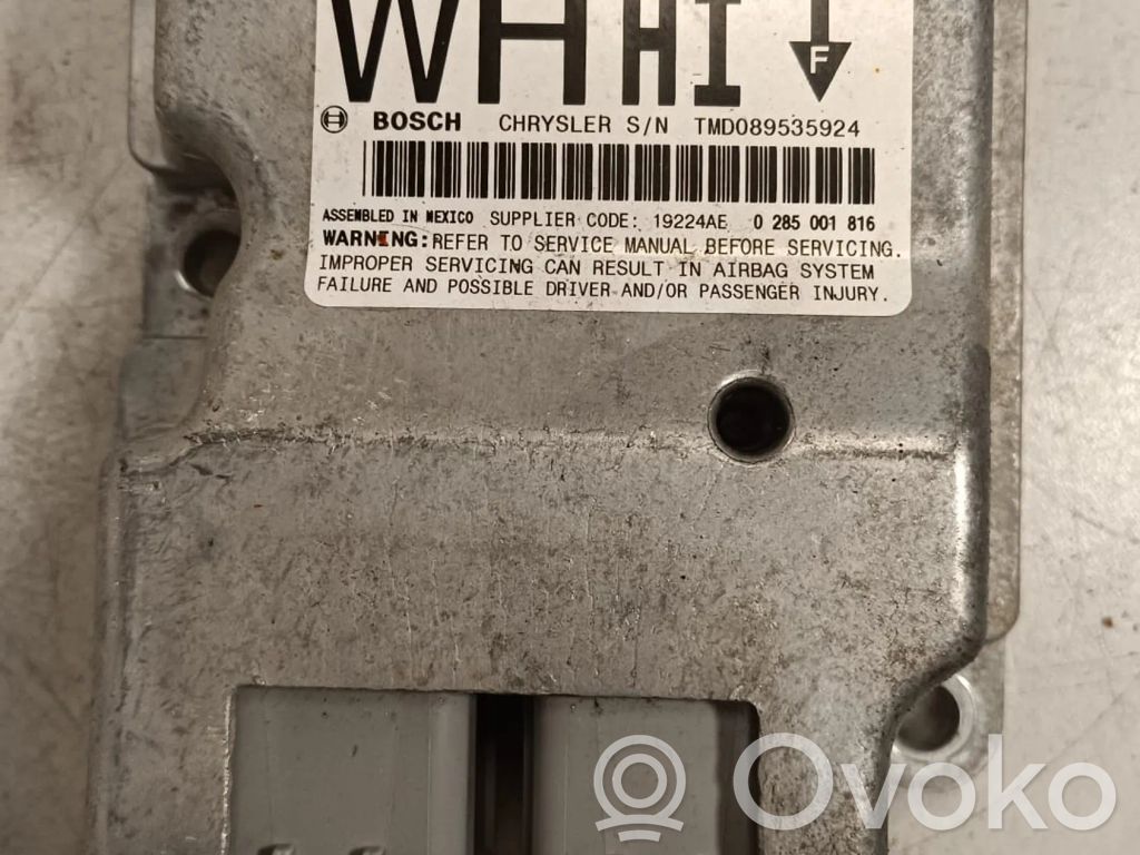 Jeep Grand Cherokee (WK) Airbag control unit/module 