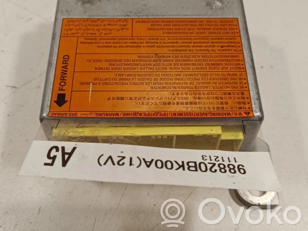 Nissan Qashqai Airbag control unit/module 