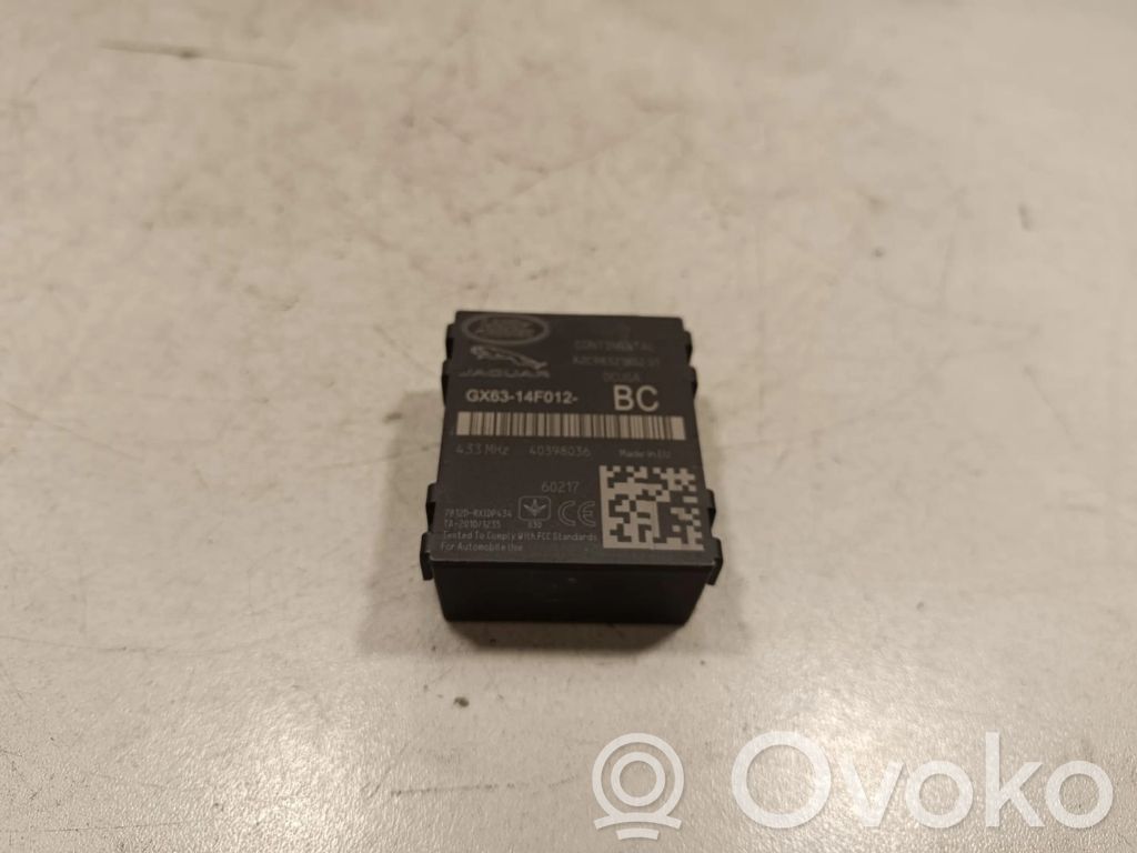 Jaguar XE Tire pressure control unit 