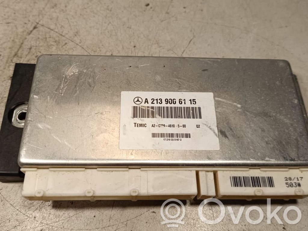 Mercedes-Benz E W213 Module de commande suspension 