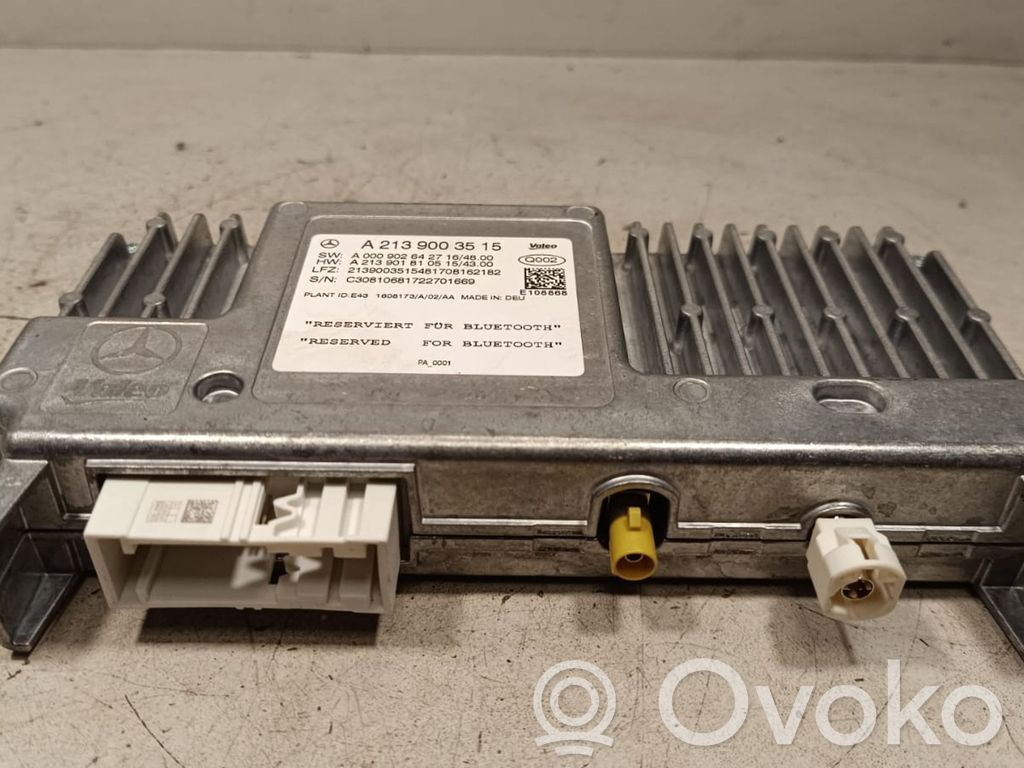 Mercedes-Benz E W213 Camera control unit module 