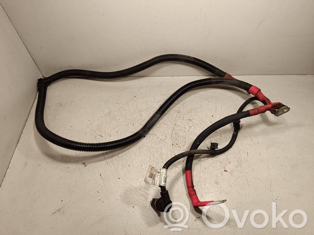 BMW X5 E70 Plus / Klema / Przewód akumulatora 