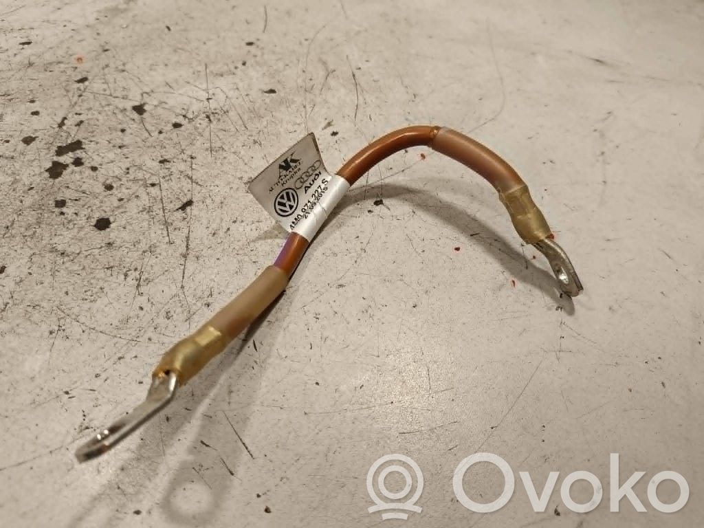 Minus / Klema / Przewód akumulatora   4M0971227S,21092015,TAB010821CT
