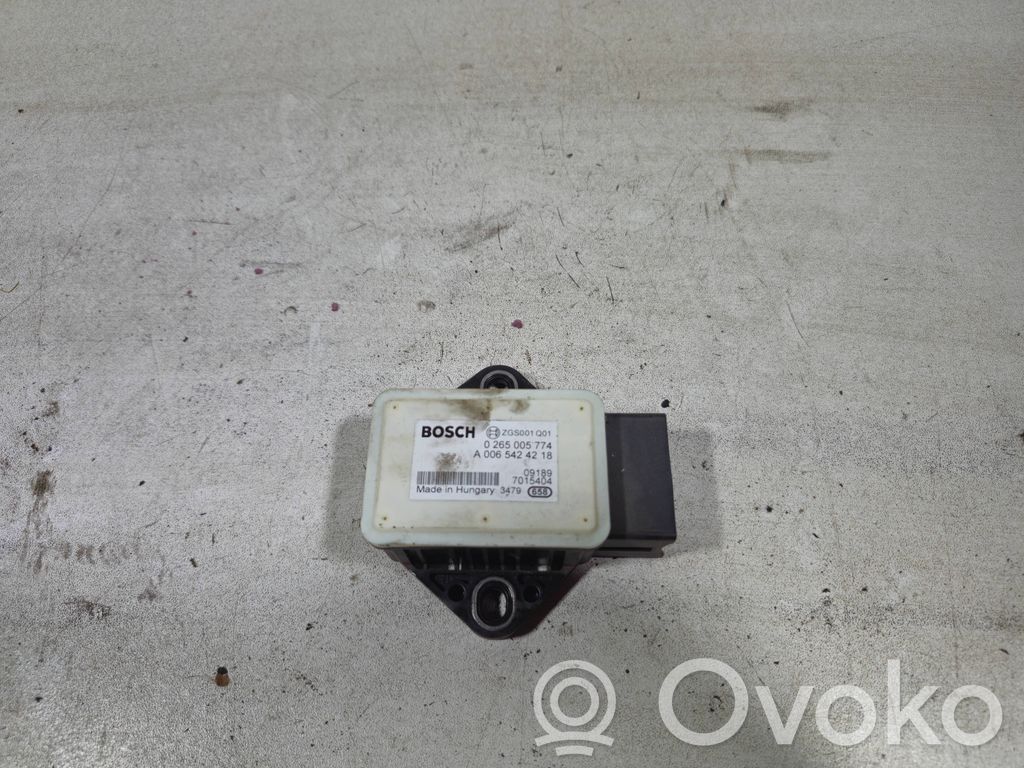 Mercedes-Benz Sprinter W906 Sensor ESP de aceleración de frecuencia del intermitente 