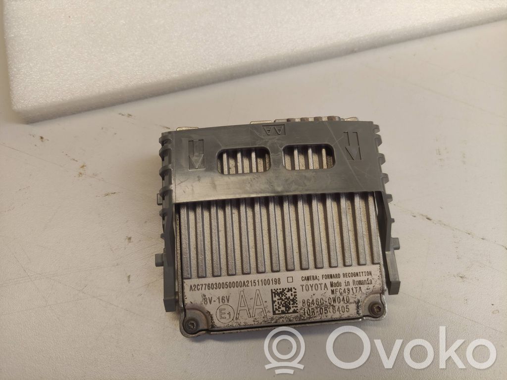 Toyota Yaris XP210 Windshield/windscreen camera 