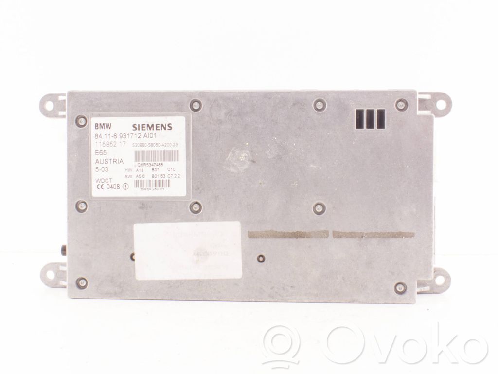 BMW 7 E65 E66 Phone control unit/module 