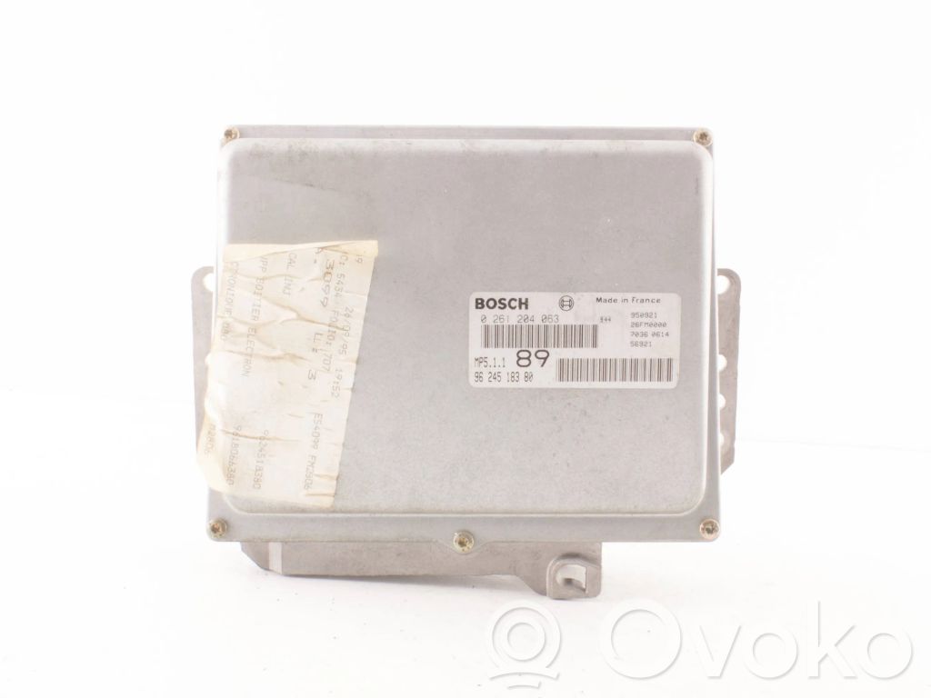 Peugeot 406 Engine control unit/module 
