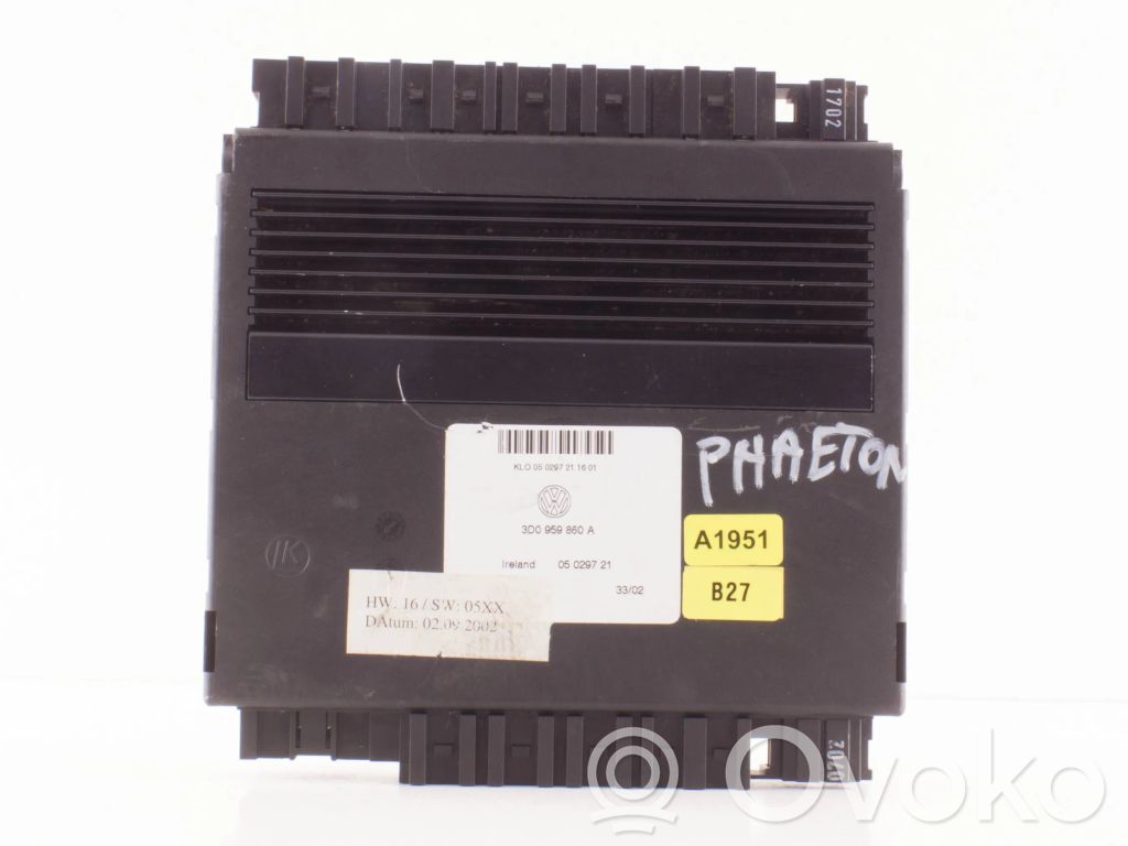 Volkswagen Phaeton Module confort 