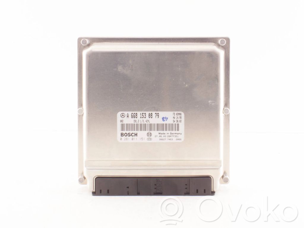 Mercedes-Benz A W168 Engine control unit/module 