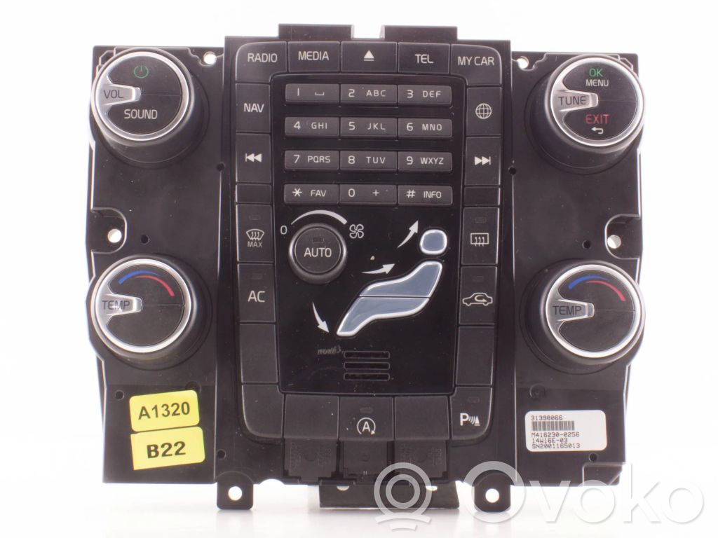 Volvo XC60 Climate control unit 