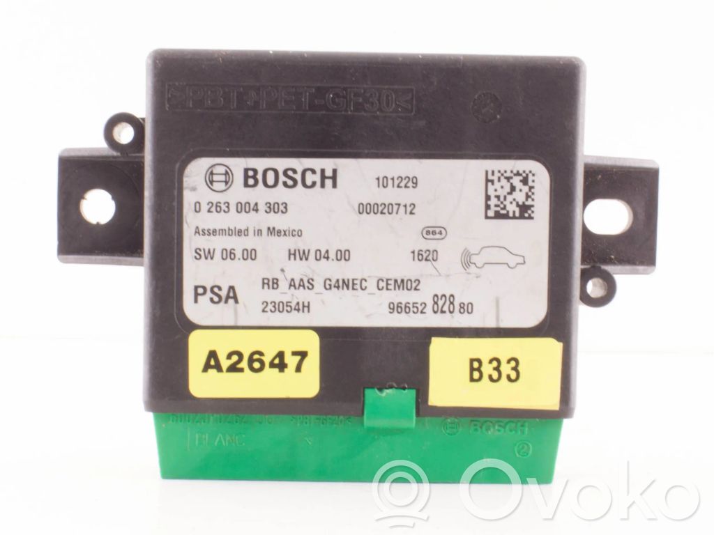 Peugeot 508 Parking PDC control unit/module 