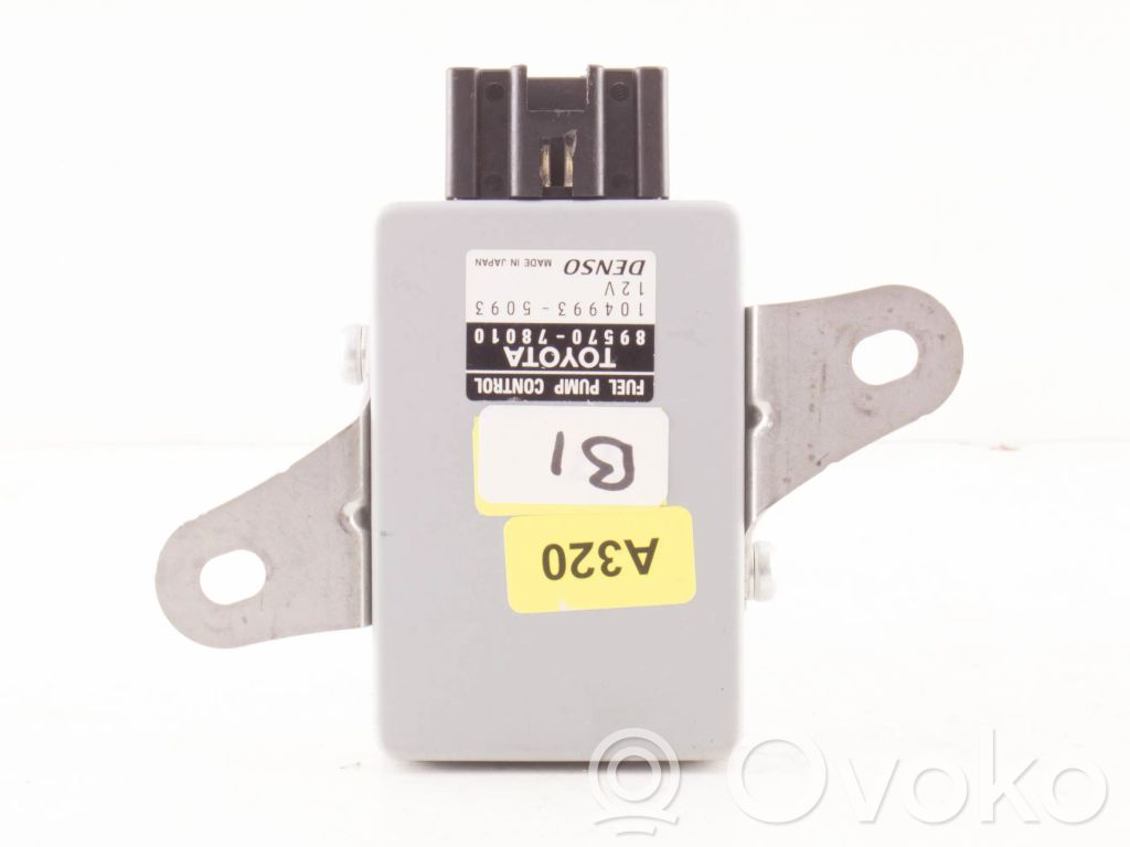 Lexus NX Fuel injection pump control unit/module 