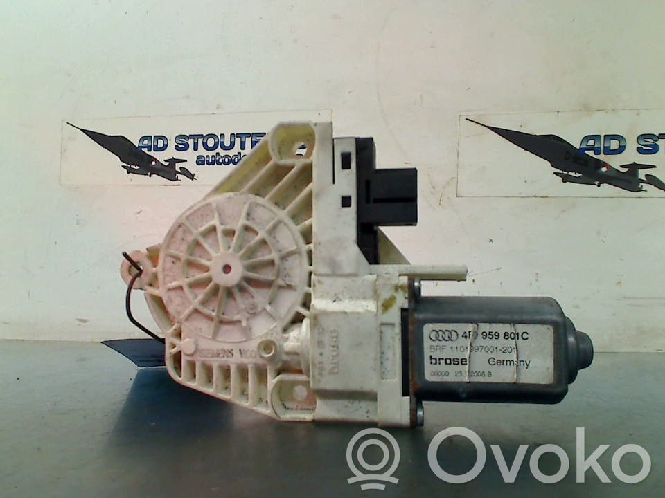 Audi A6 S6 C6 4F Motorino alzacristalli della portiera posteriore 