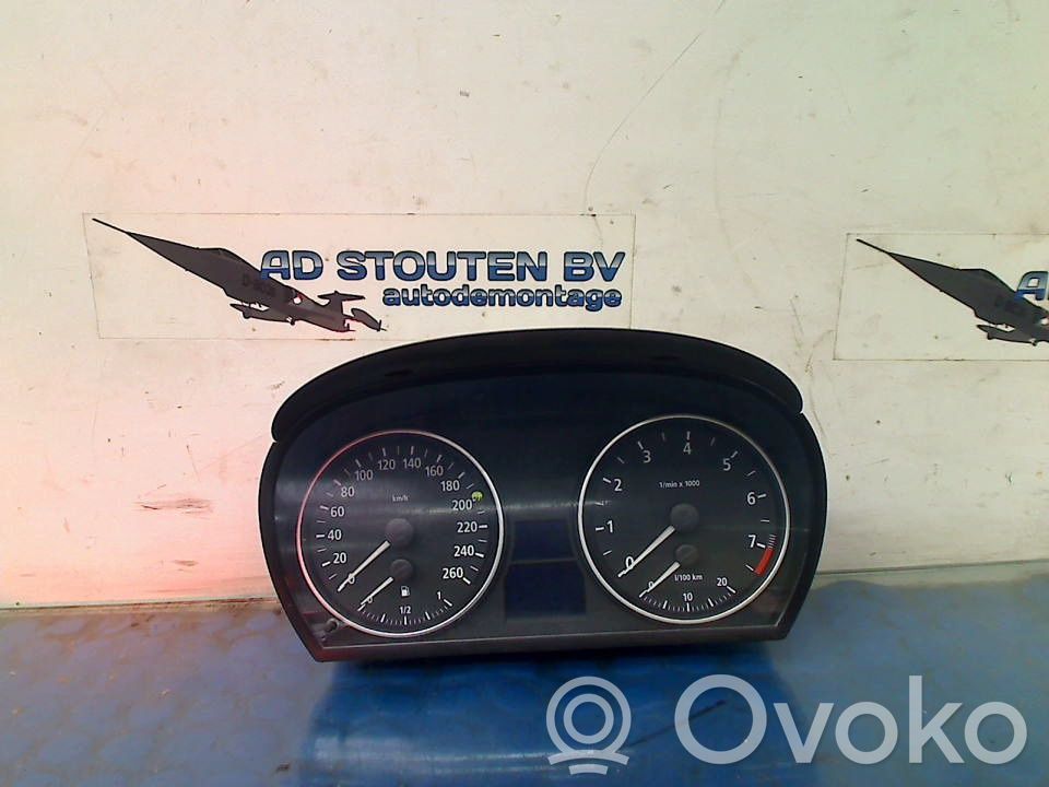 BMW 3 E90 E91 Tachimetro (quadro strumenti) 