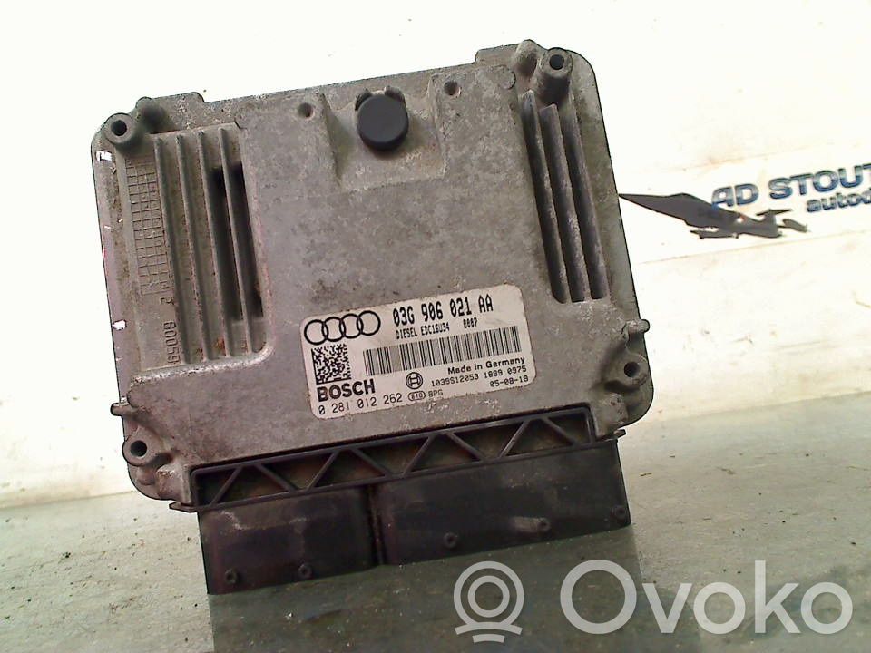 Unidad de control/módulo del motor   03G906021AA,03G906021AA,03G906021AA