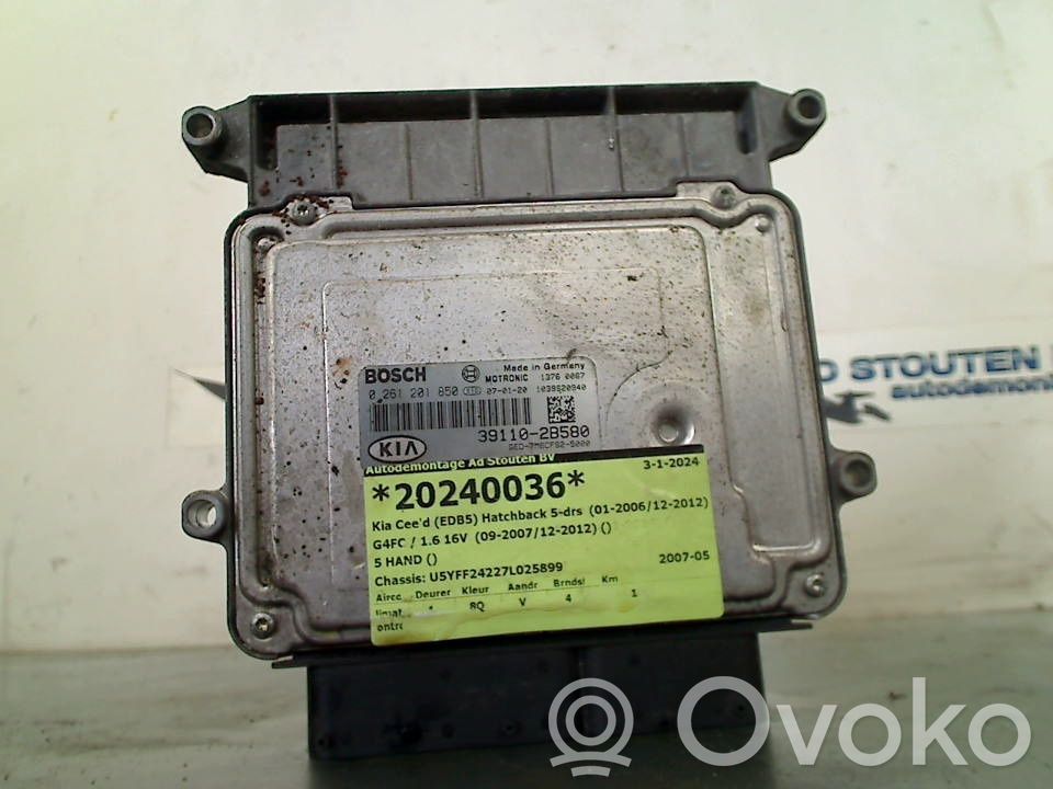KIA Pro Cee'd I Unidad de control/módulo del motor 