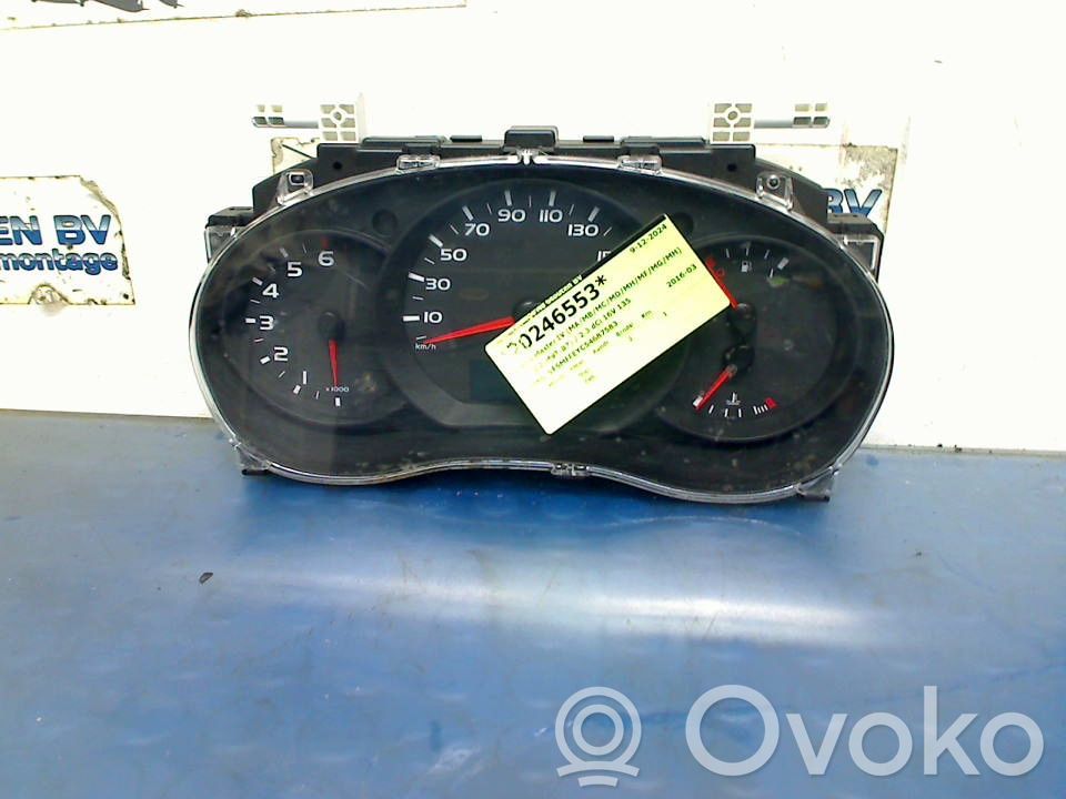 Renault Master III Tachimetro (quadro strumenti) 