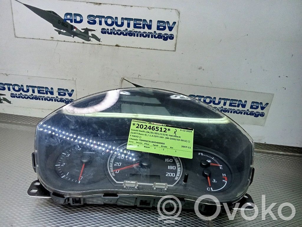 Suzuki Swift I Tachimetro (quadro strumenti)