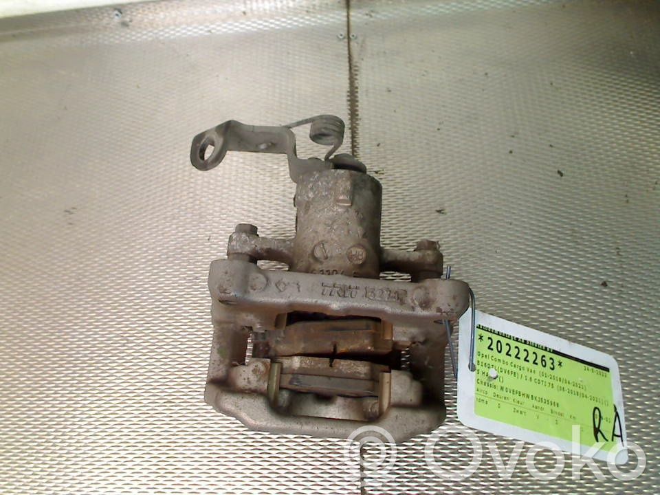 Bremssattel hinten