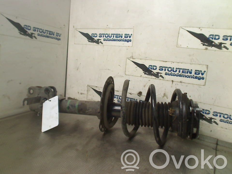Amortiguador delantero con muelle espiral