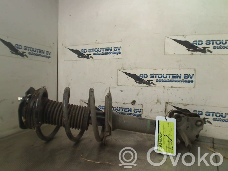 Amortiguador delantero con muelle espiral