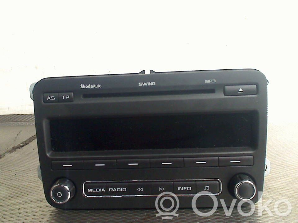 Skoda Fabia Mk2 (5J) Unità di navigazione lettore CD/DVD