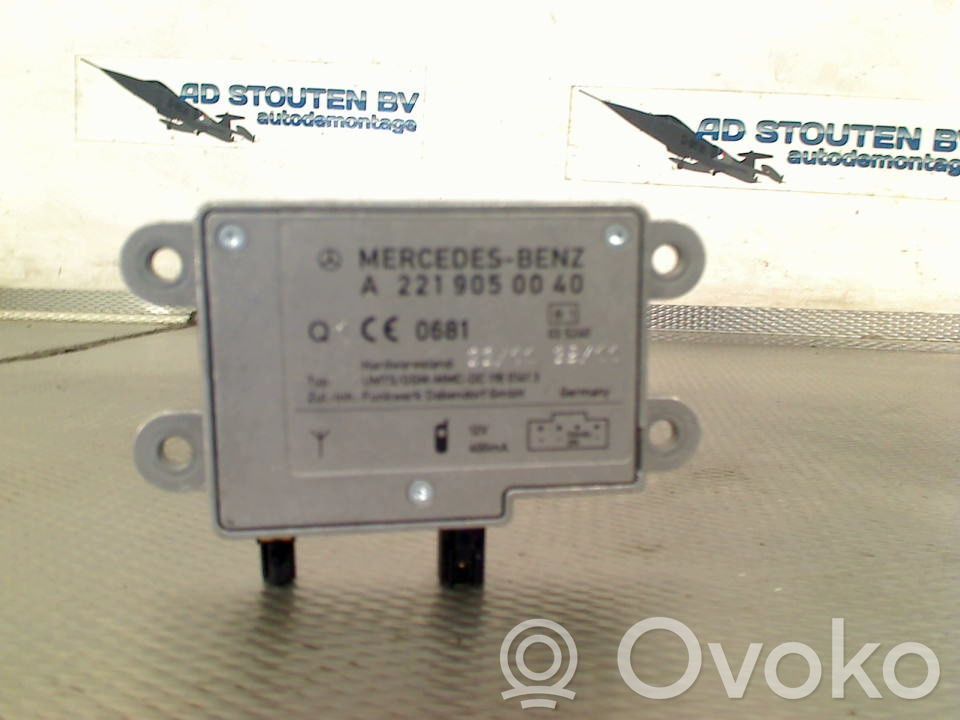 Mercedes-Benz S AMG W221 Amplificatore antenna