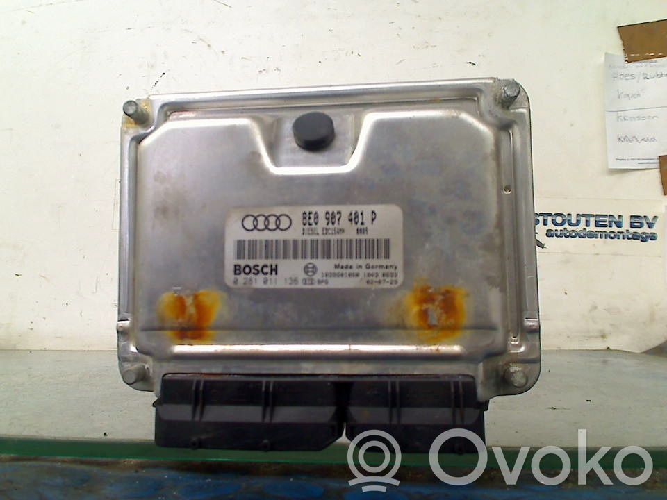 Audi A4 S4 B6 8E 8H Centralina/modulo del motore