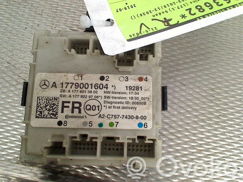Mercedes-Benz A W177 Altre centraline/moduli