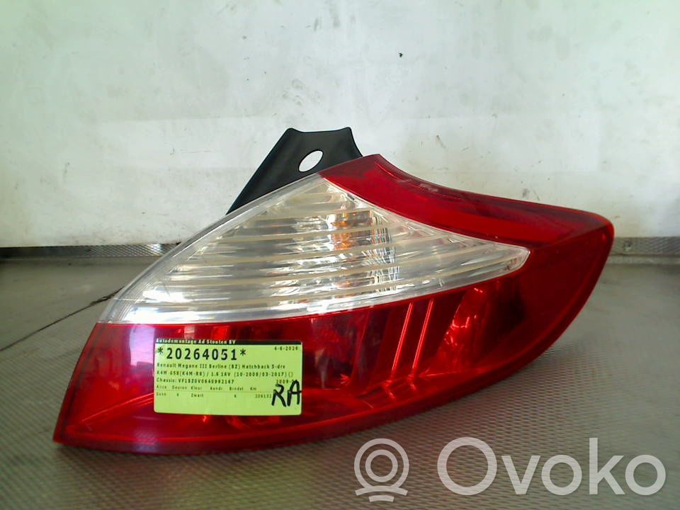 Renault Megane III Luci posteriori