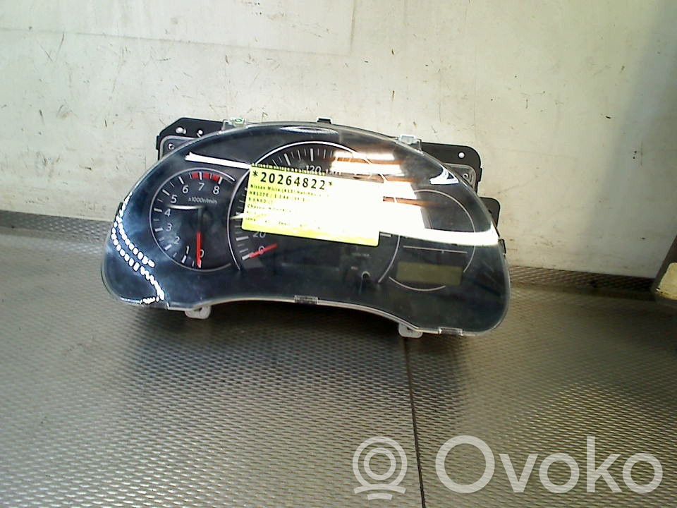 Nissan Micra C+C Licznik / Prędkościomierz 