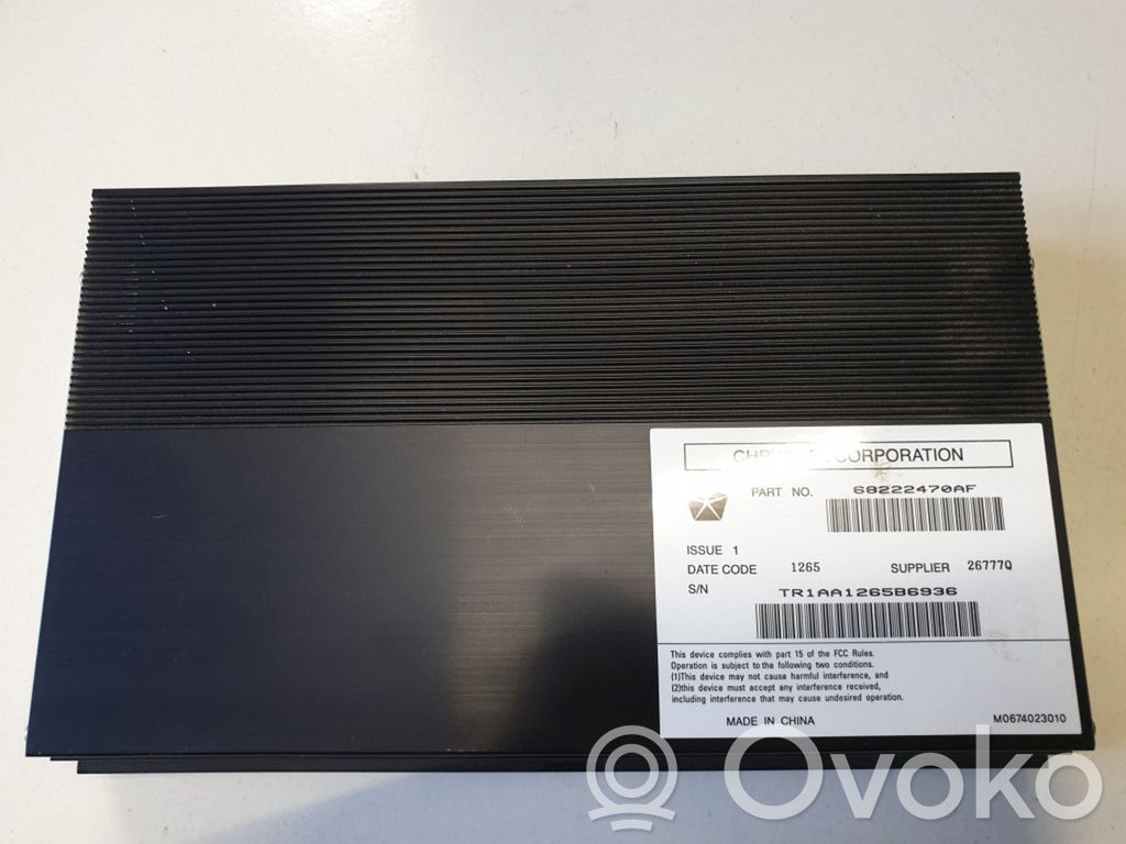 Dodge Challenger Garso stiprintuvas 