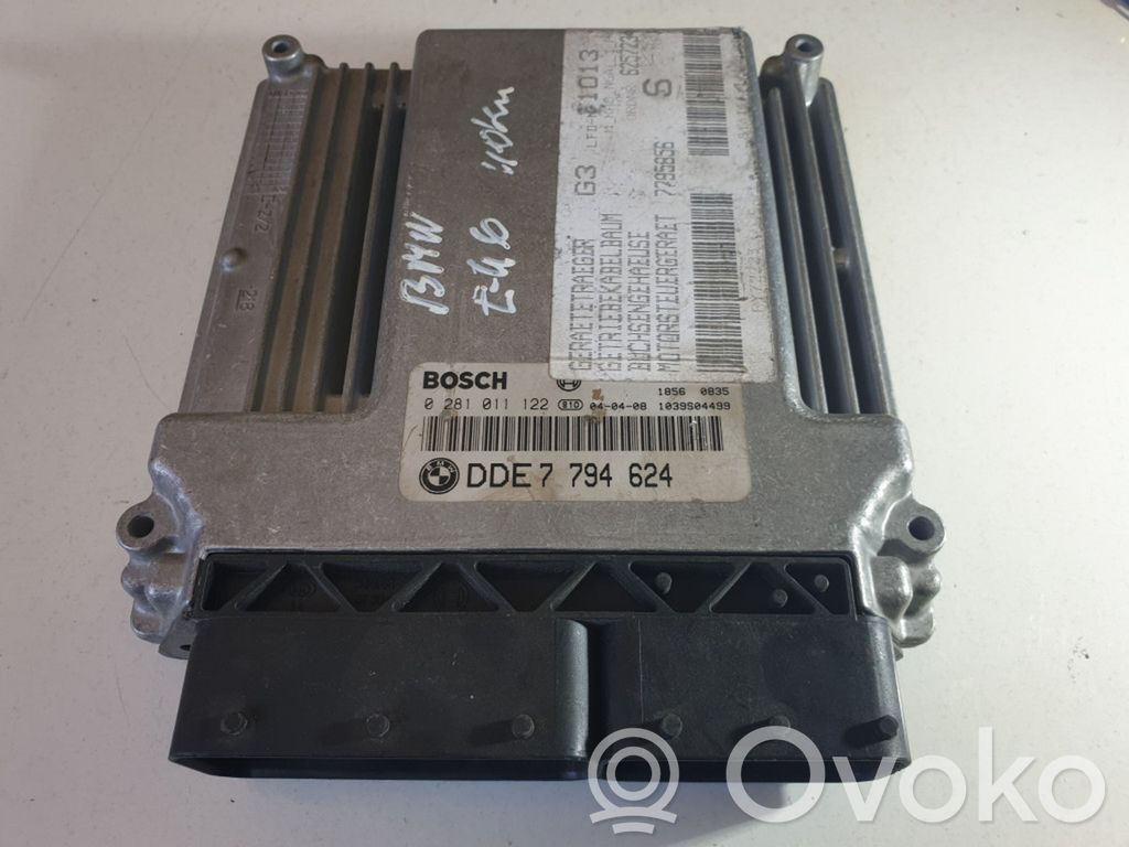 Unidad de control/módulo del motor   7794624,0281011122,7795856