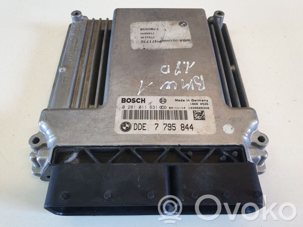 Engine control unit/module   7795844,0281011631,7796558