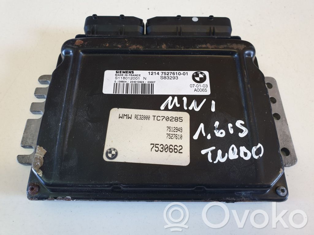 Mini One - Cooper R50 - 53 Engine control unit/module 