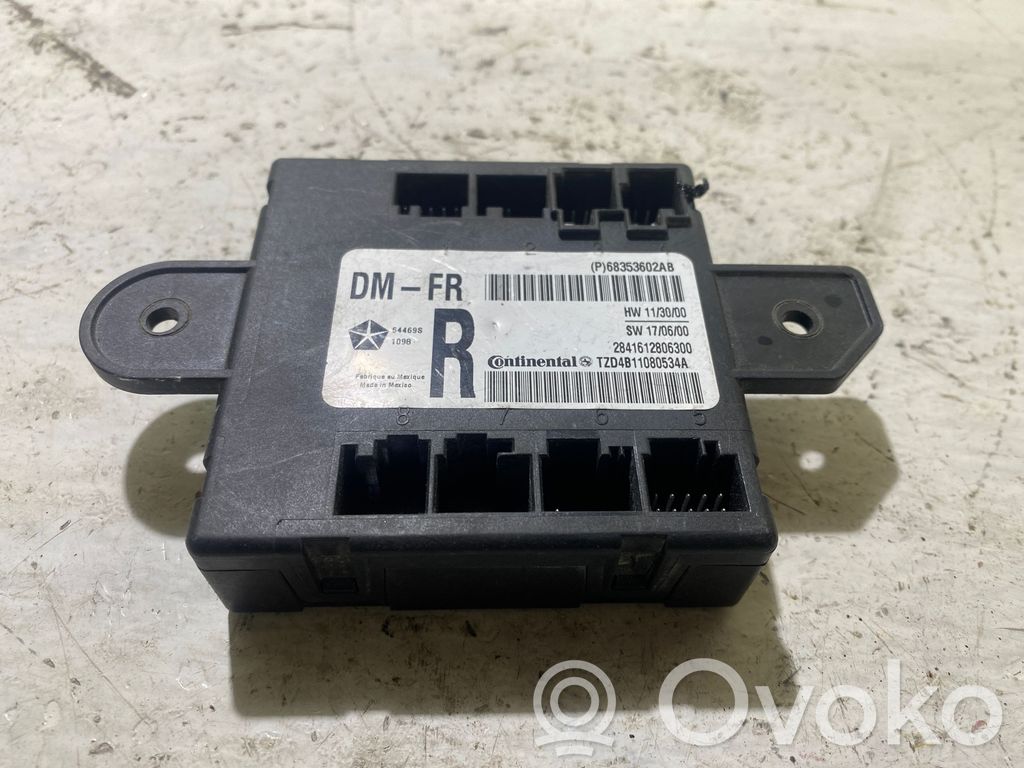 Door control unit/module   68353602AB,SW170600,2841612806300