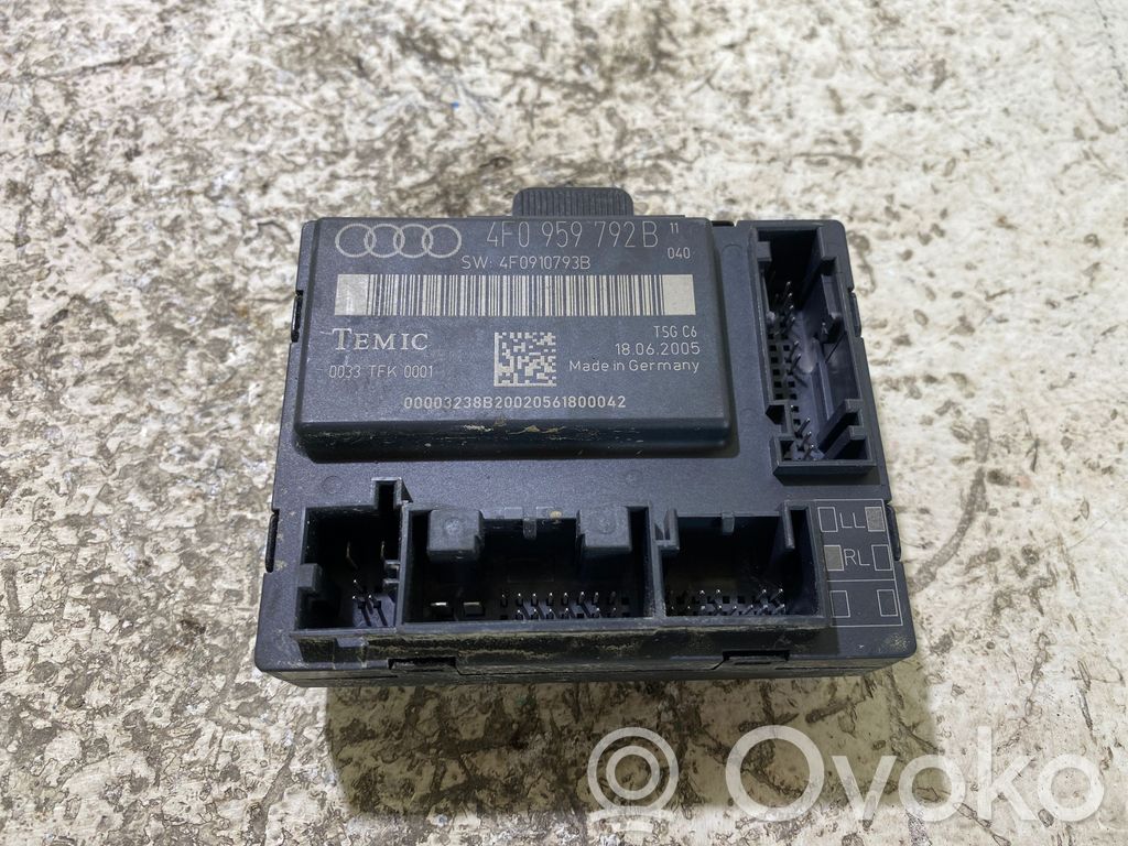 Door control unit/module   4F0959792B,4F0910793B,18062005