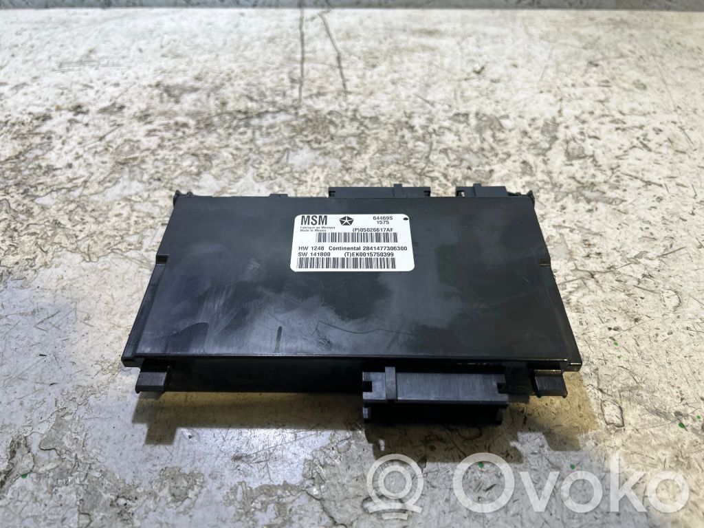 Dodge Challenger Moduł / Sterownik fotela 