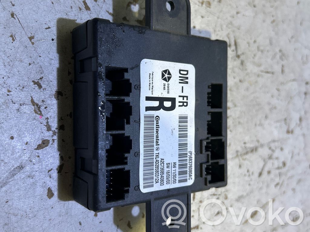 Unité de commande module de porte   68376080AC,A2C7368540800,TKL4D28580312A