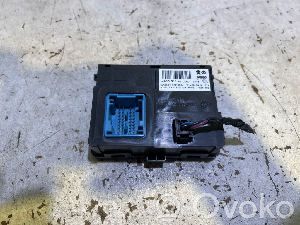 Air conditioner control unit module   9849651180,E254106D,E1065901C